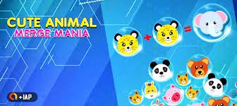Cute Animal Merge Mania Game Source Code Free